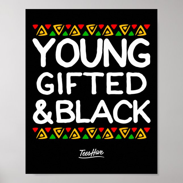 Poster Afrocêntrico Afro-Americano Preso E Negro (Frente)