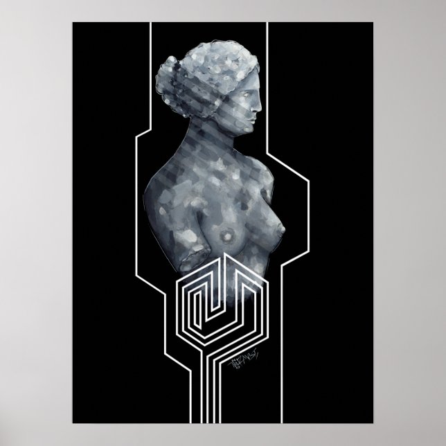 Poster Afrodite (Frente)