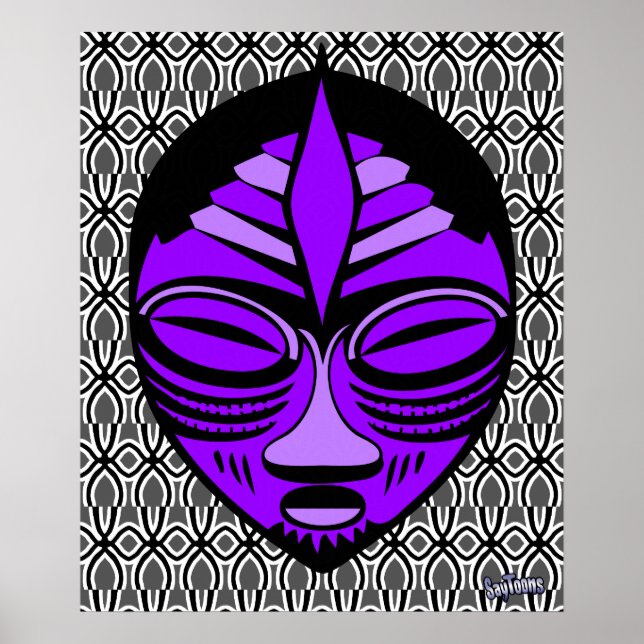 Pôster Afroide (Frente)