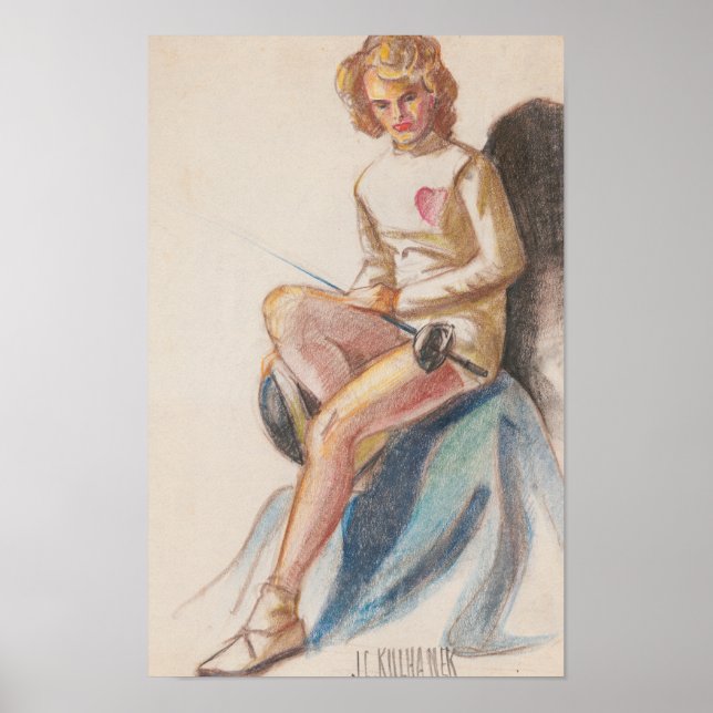 Poster After the Match - Boxing Art (1950) (Frente)