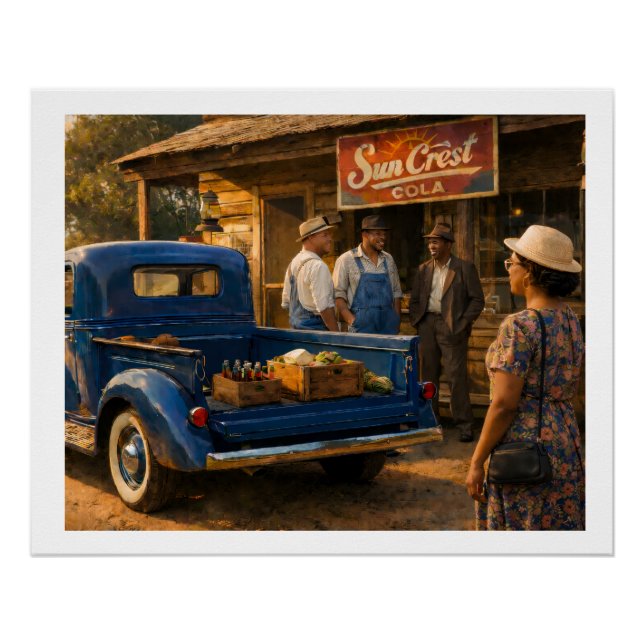 Pôster Afternoon at the Old Country Store (Frente)