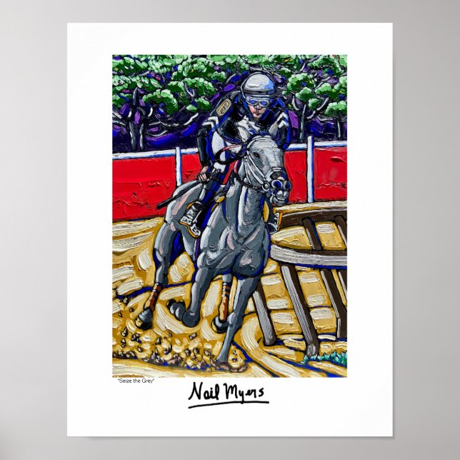 Poster "Agarre a Cinza" (Frente)