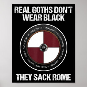 Poster Agema Apparel Uni-adultos História Medieval , Pret