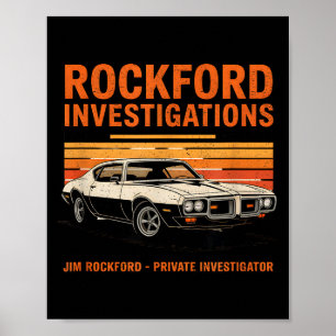 Poster Agência de Detetive Rockford - Arquivos de Rockfor