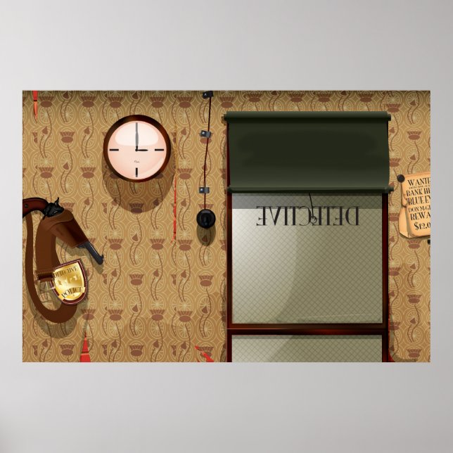 Pôster Agência Detetive (Frente)