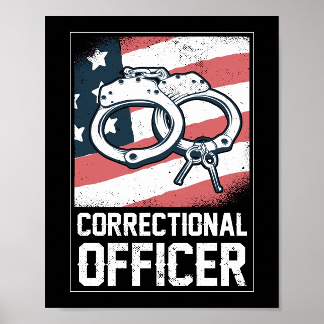 Poster Agente corretor americano Flag Thin Silver (Frente)