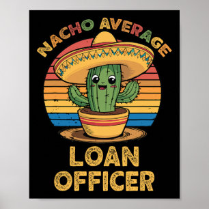 Poster Agente de empréstimo médio mexicano Cinco de Mayo