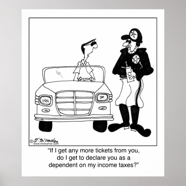 Pôster Agente declarado dependente: (Frente)