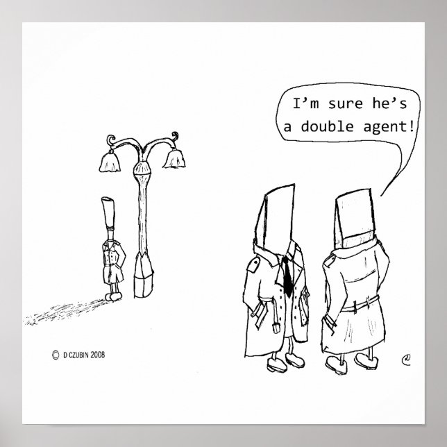 Pôster Agente Duplo (Frente)