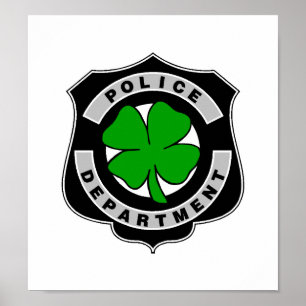 Poster Agentes da polícia irlandeses