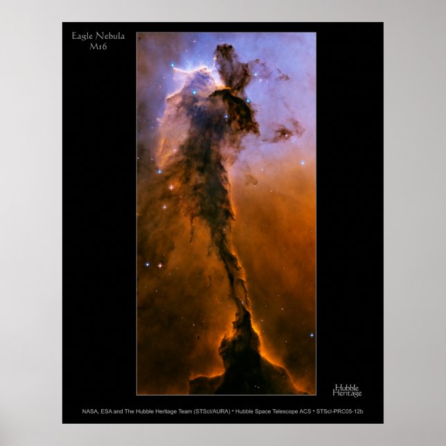 Poster AgleNebula-M16-2005-12b (Frente)