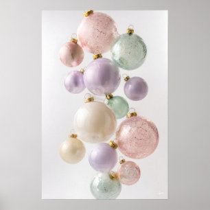 Poster Aglomerado de Enfeites em Cascata Sonho Pastel