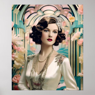 Poster Agnes An Art Deco Woman