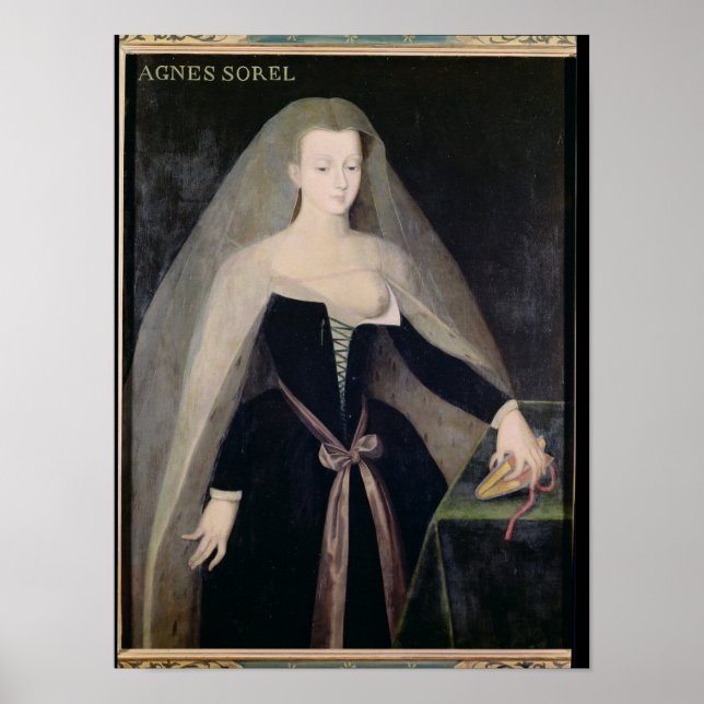 Poster Agnes Sorel Favorito de Charles VII (Frente)