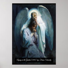 Poster Agonia no Cristo de Jesus Jardim