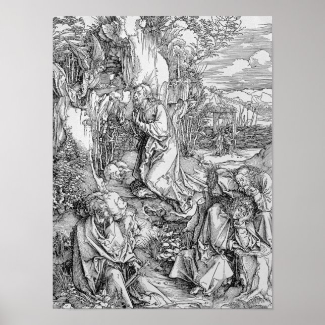 Pôster Agonia no Jardim (Frente)