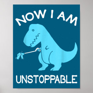 Poster Agora Dinossauro Dino Rex Imparável