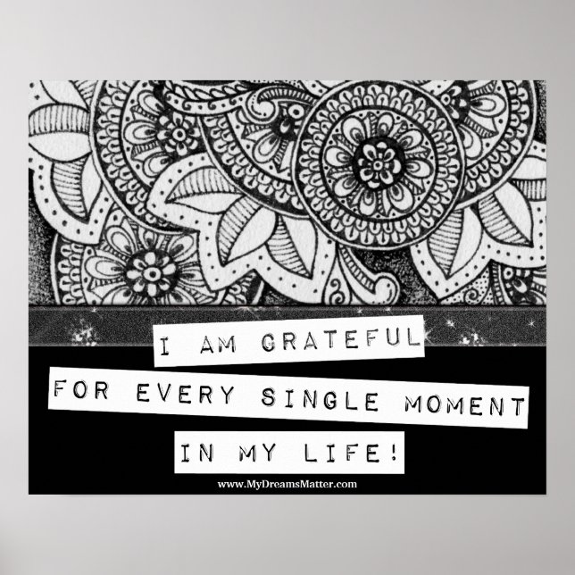 Pôster Agradeço O Iluminismo (Frente)