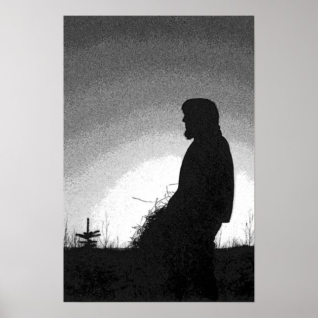 Poster Agricultor no Sunset (Frente)