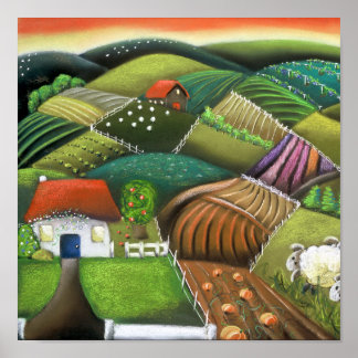 Pôster Agricultura em Wairarapas