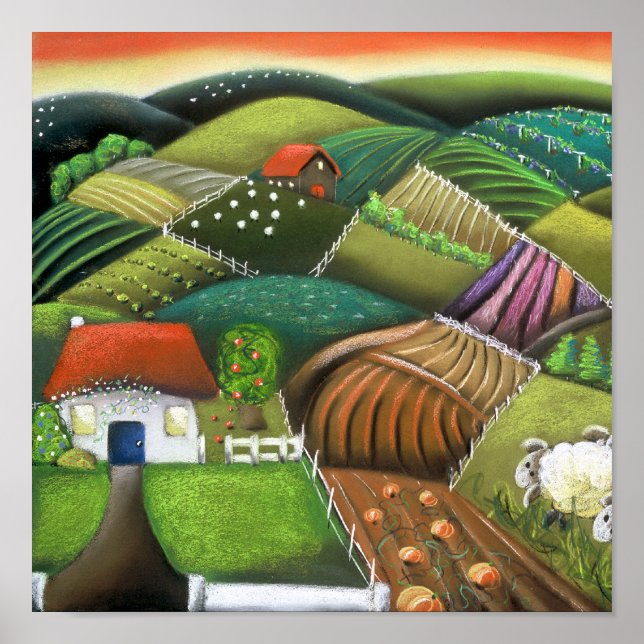 Pôster Agricultura em Wairarapas (Frente)