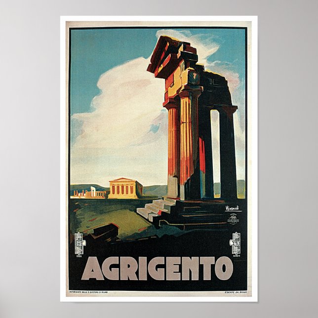 Poster Agrigento (Frente)