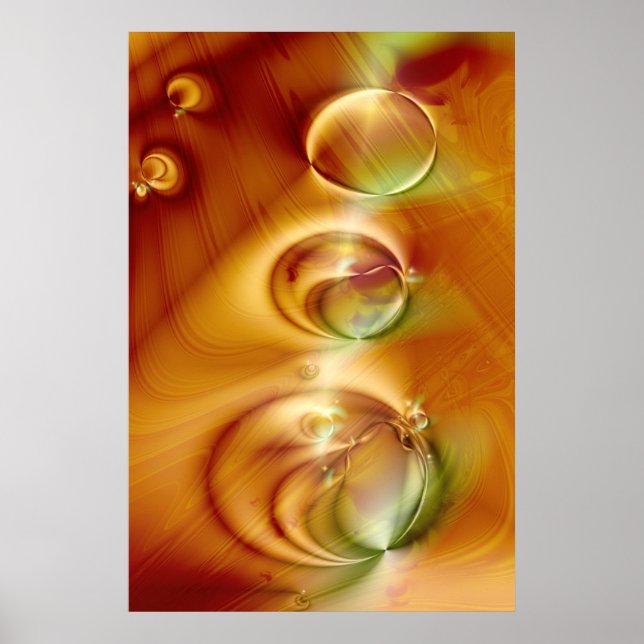 Pôster Água. (Frente)