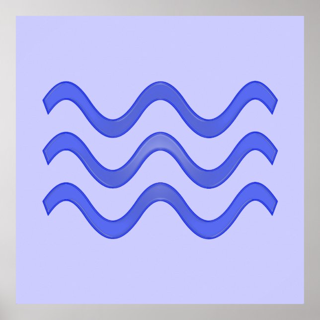 Pôster Água (Frente)