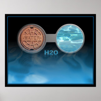 Poster Água
