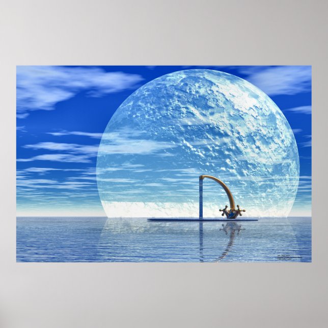 Pôster Água (Frente)