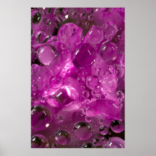 Poster Água cai na flor, Califórnia