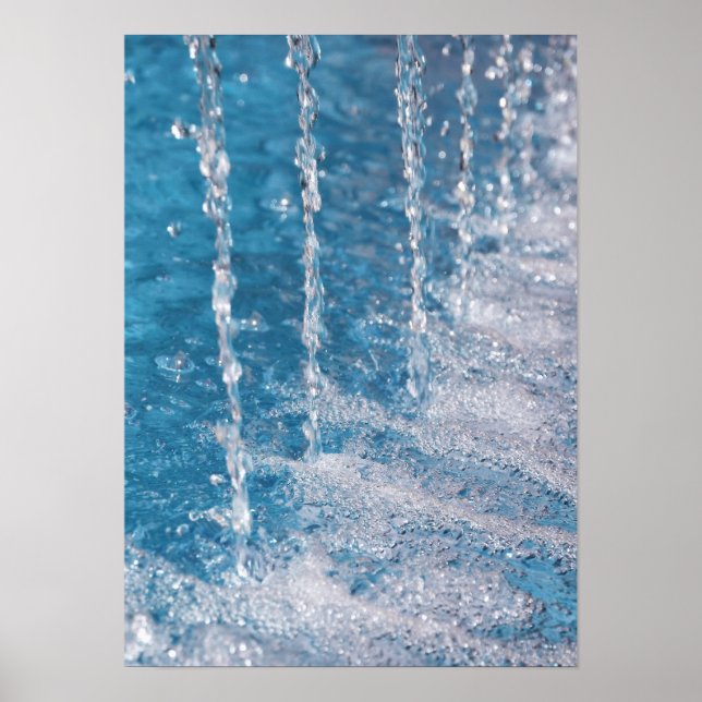 Poster Água corrente rápida (Frente)