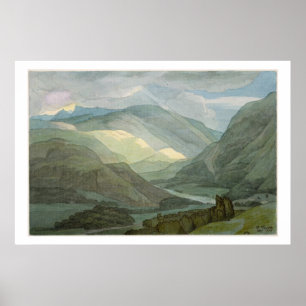 Pôster Água de Rydal, 1786 (w/c)