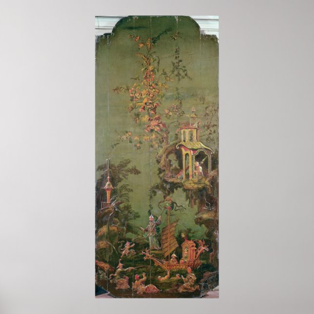 Poster Água, de uma série de painéis retratando (Frente)