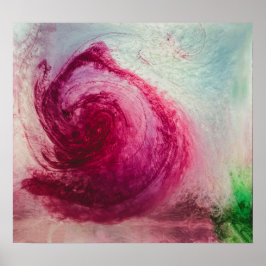 Poster Água e tintas 6,