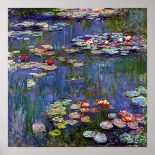 Poster Água Lily Pond, Monet