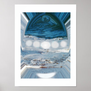 Poster Água na gota