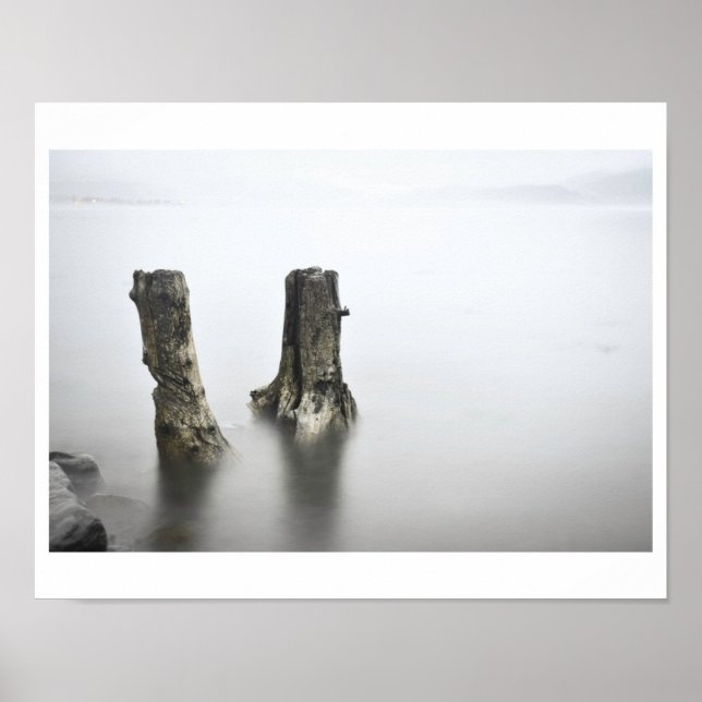 Pôster Água para consumo (Frente)