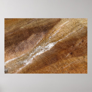 Poster Água sobre Granito no Franconia Notch Flume