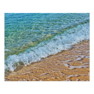 Pôster Água turquesa do mar