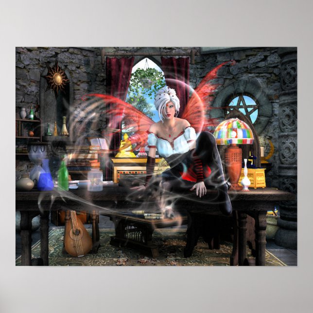 Pôster Aguardando o Assistente (Frente)