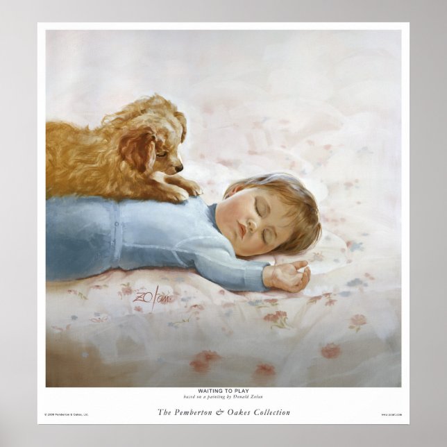 Pôster Aguardando Reproduzir (Frente)