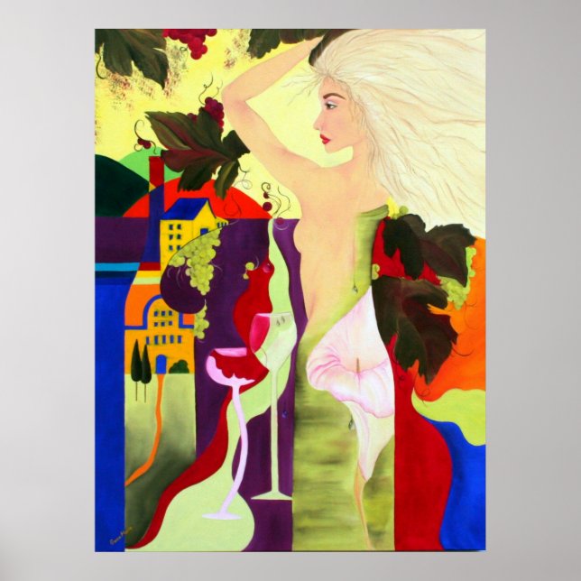 Pôster Aguardente De Vinho (Frente)