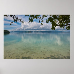 Poster Águas Calmas Da Lagoa De Marovo