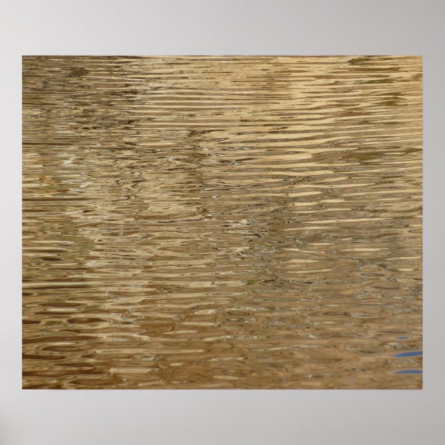 Poster Águas da barragem de Barker no Parque Nacional de  (Frente)