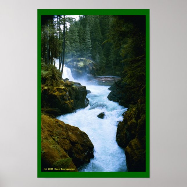 Pôster Águas de montanha (Frente)