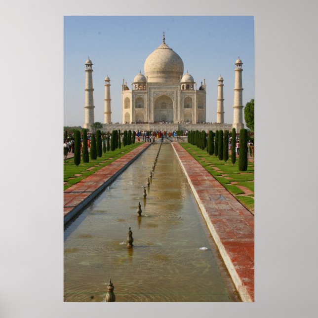 Poster águas de taj mahal (Frente)
