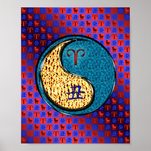 Poster Águas e Ox Água