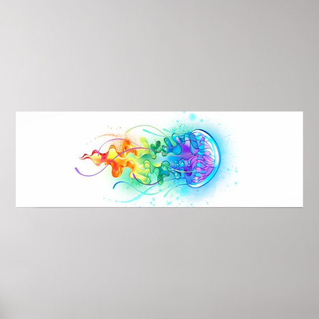 Poster Águas-vivas do arco-íris (Frente)