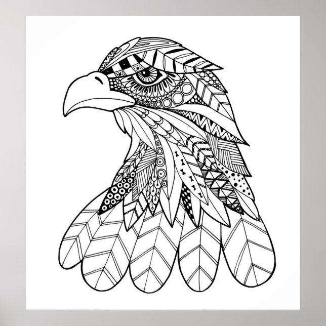 Pôster Águia 3 inspirada (Frente)